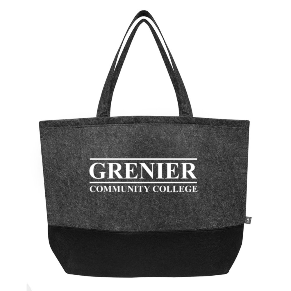 View larger image of Add Your Logo: Eco Felt Tote Bag